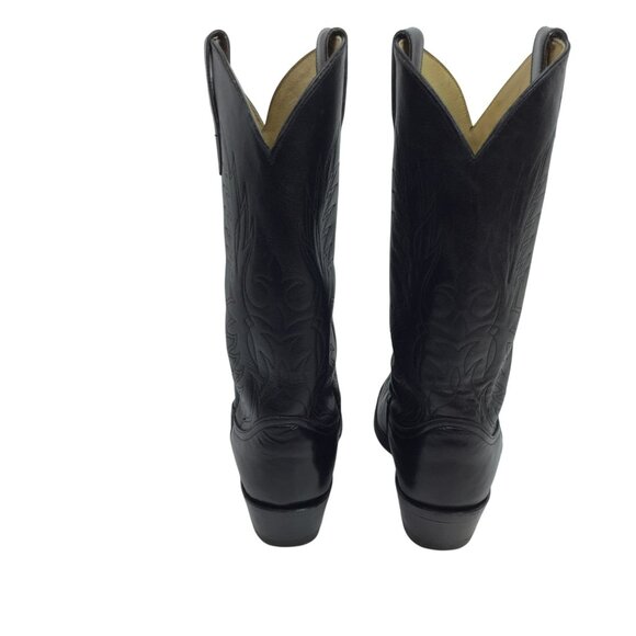 Tony Lama Vintage Leather Western Cowboy Boots Mens 8 EE Style S2951 - Picture 6 of 12